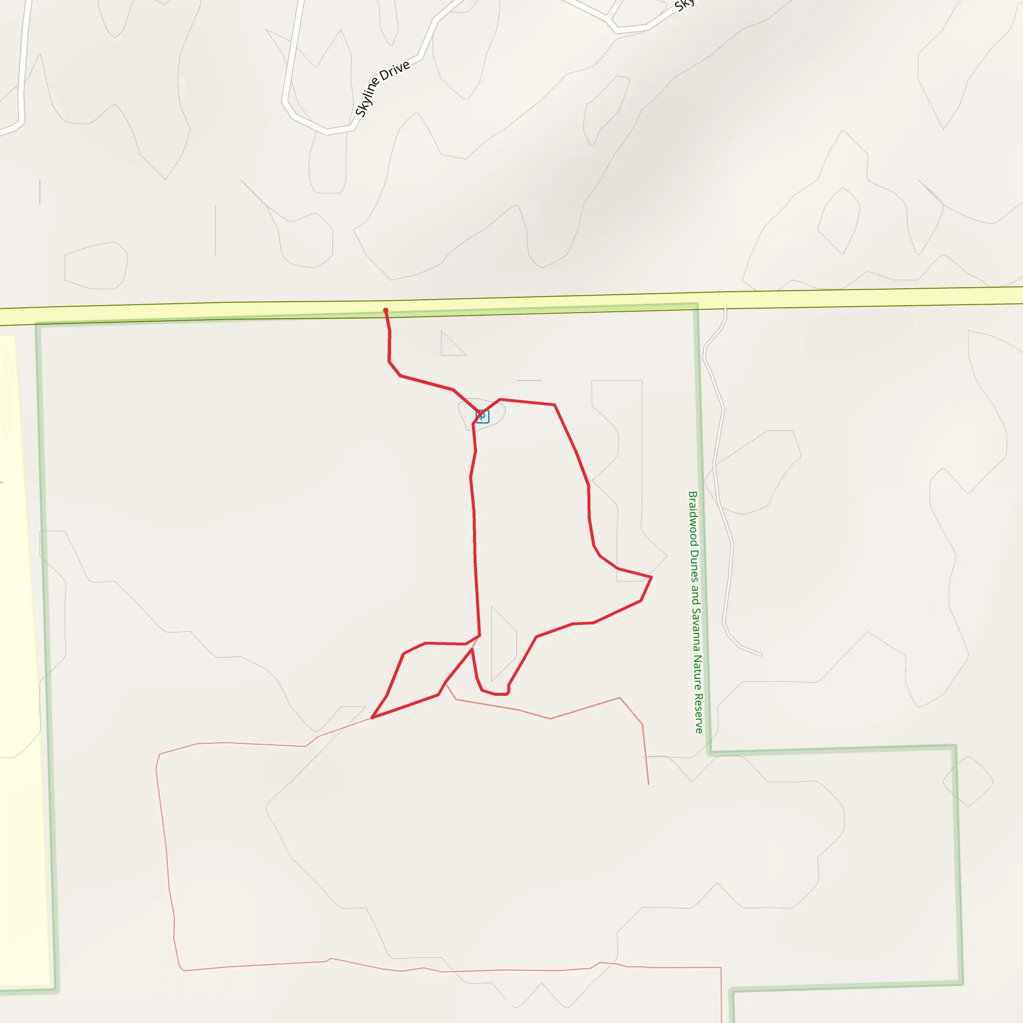 East Main Street Loop mobile static map