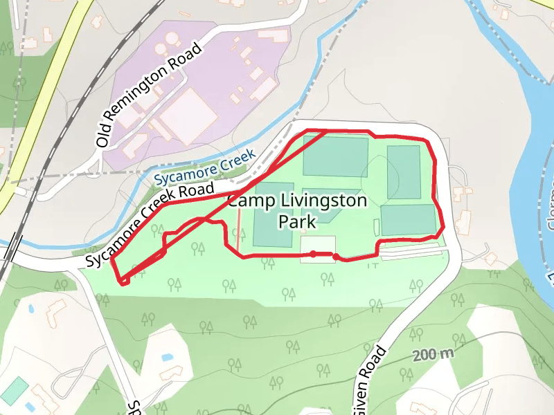 Camp Livingston Park Loop