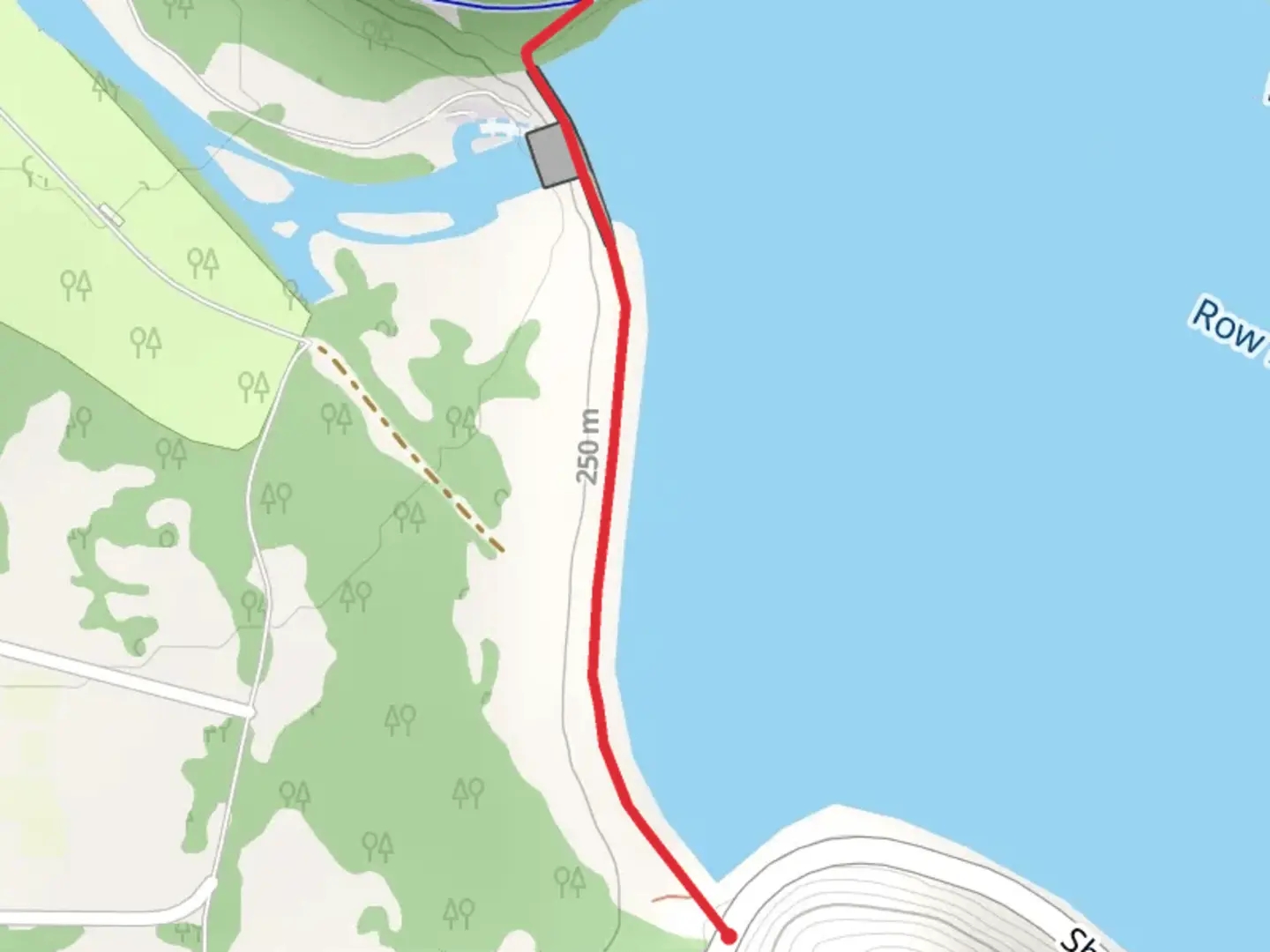 An image depicting the trail Schwartz Park Shore Walk and its surrounding area.