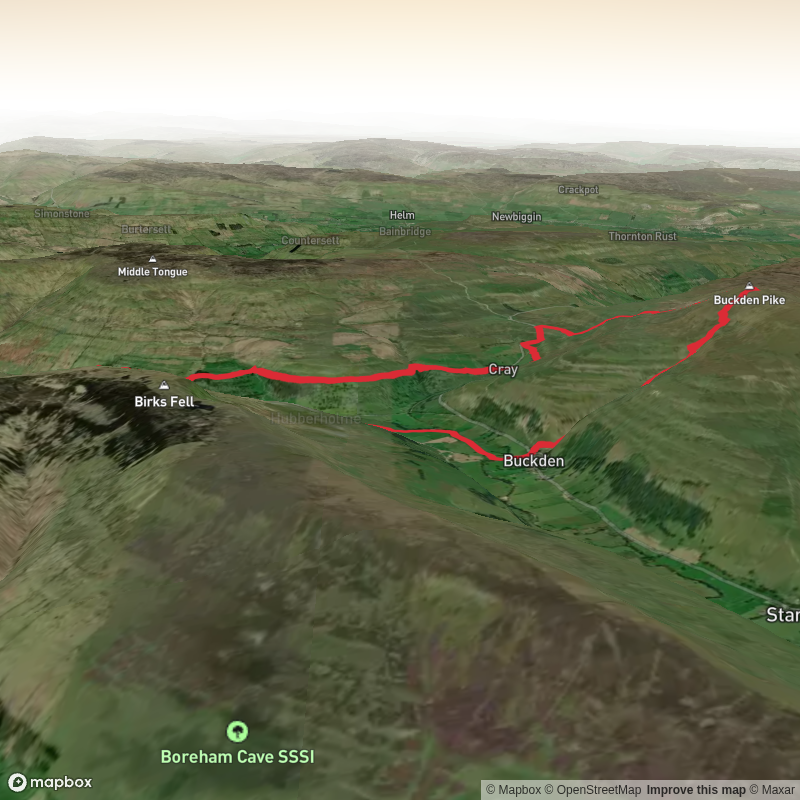 Buckden to Yockenthwaite Circular via Middle Falls