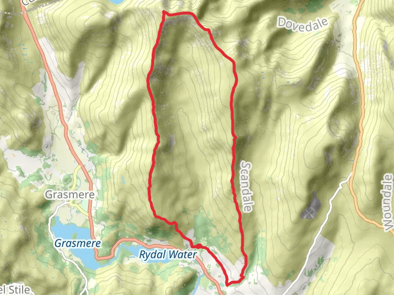 Hike on Rydal Hall and Fairfield Horseshoe thumbnail
