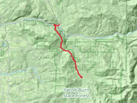 Bells Mountain Trail and East Fork of the Lewis River Trail