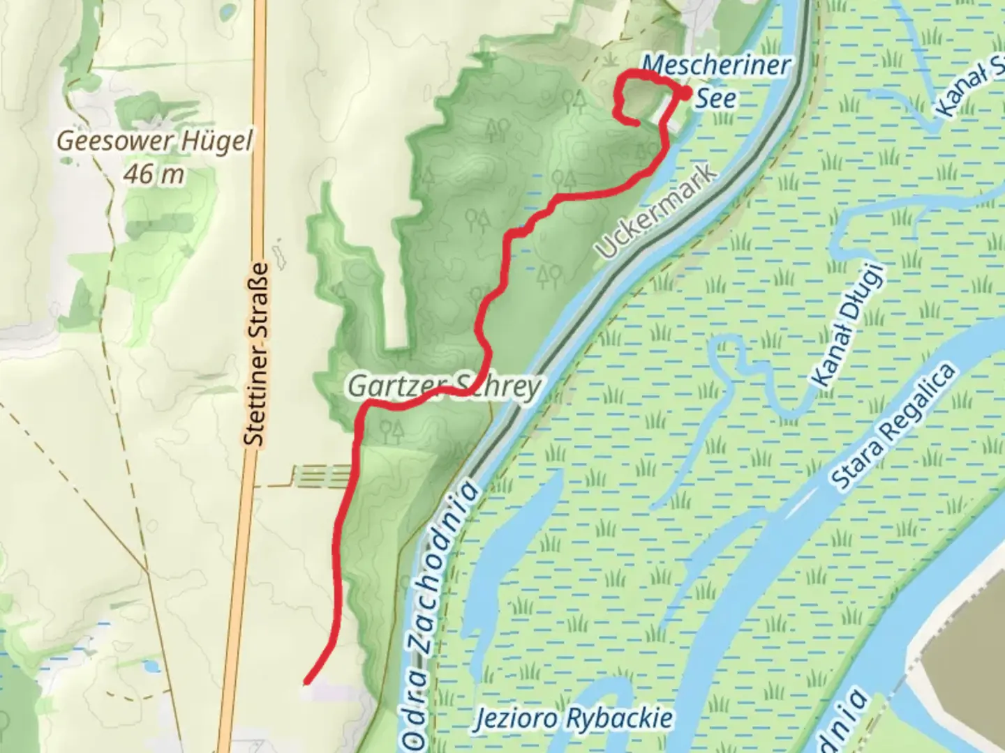 An image depicting the trail Seeberge via Aufstieg Seeberge and its surrounding area.