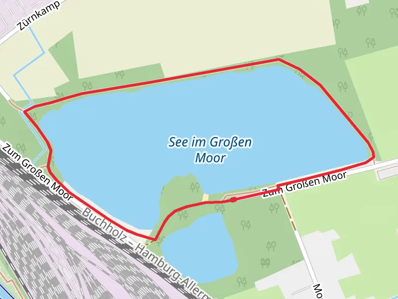 See im Großen Moor Loop