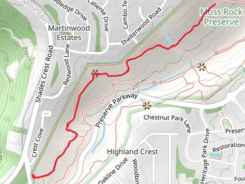 Moss Rock Preserve Blue Trail