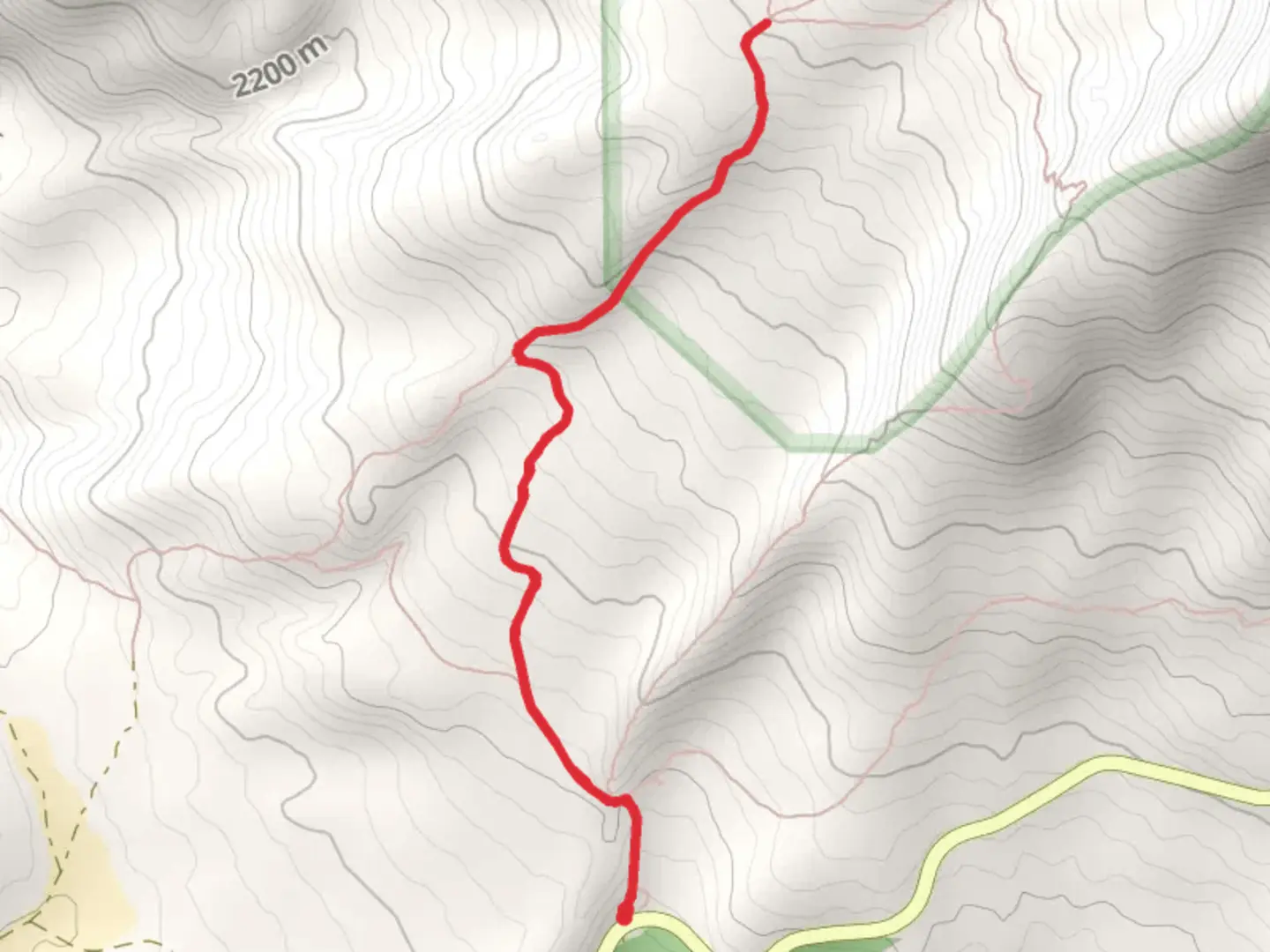 An image depicting the trail Horse Camp Trail - Sisson's Trail Out and Back and its surrounding area.