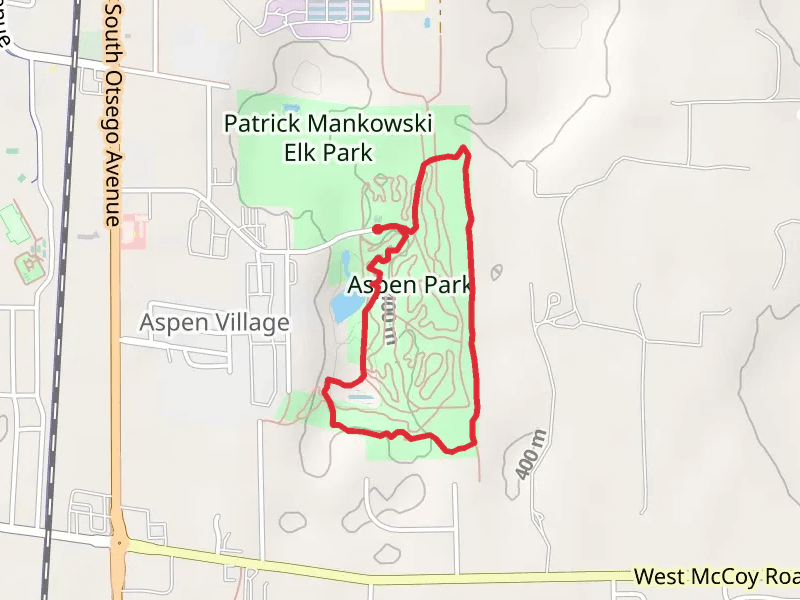 Aspen Single Track and Pond Loop Trail