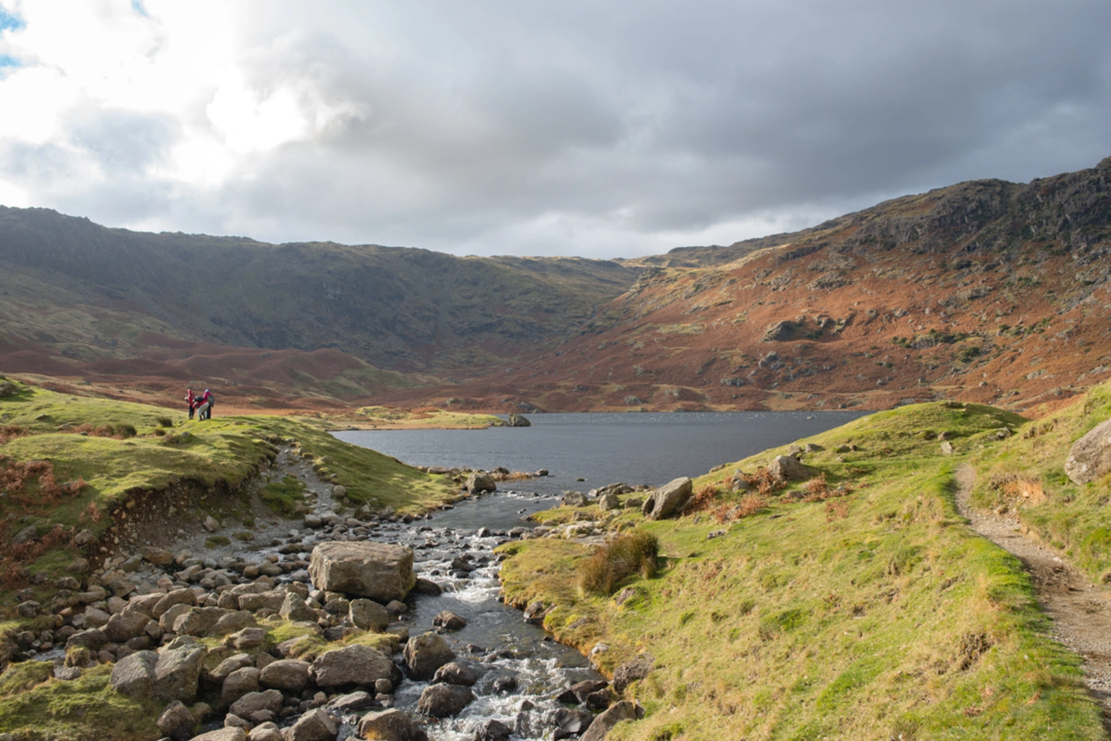 An image depicting the trail Blea Rigg and its surrounding area.