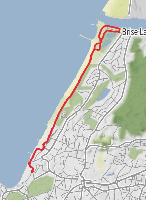 Anglet - Seuil mobile static map