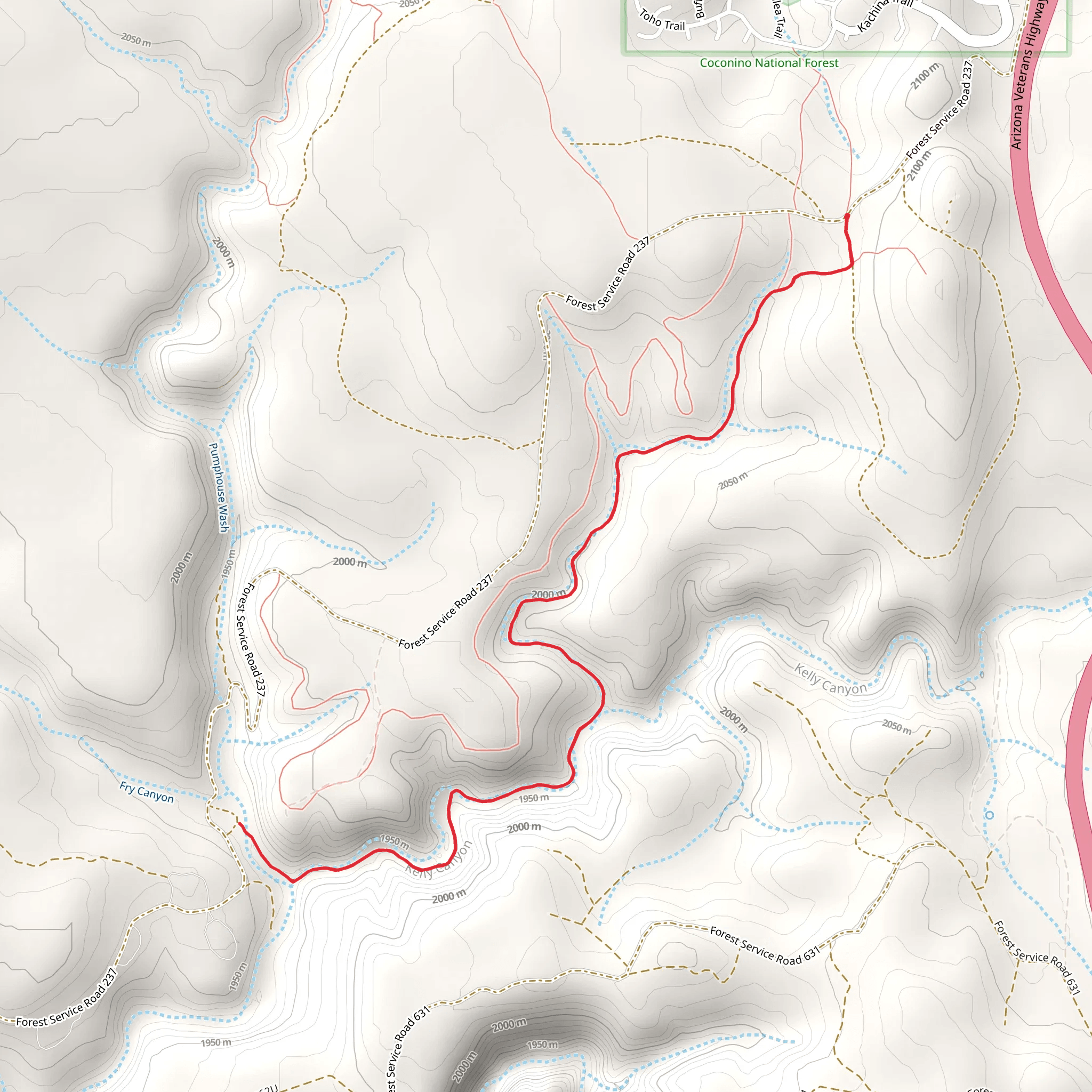 Kelly Pocket Walk mobile static map