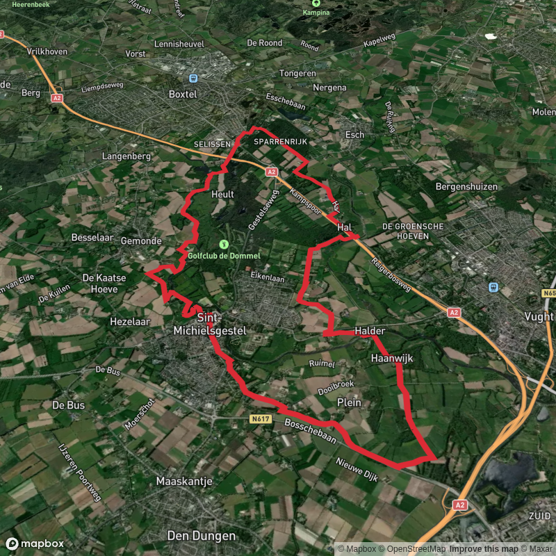 Barrier Weg, Pettelaarse Weg and Genenberg Loop