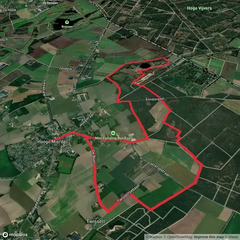 Zwartven via Grenslandpad