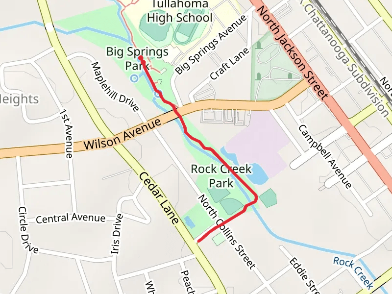Rock Creek Walking Trail