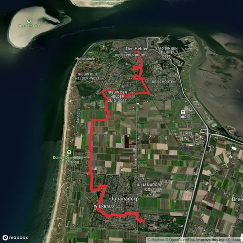 Noorderhaven to Den Helder via Mariendal and De Nollen