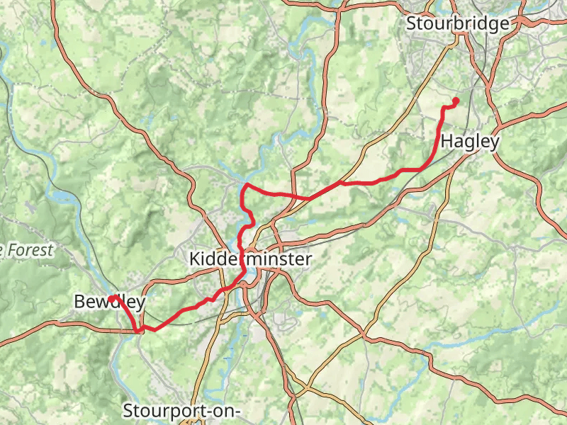Hagley to Bewdley Walk