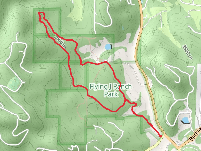 Shadow Pine Loop via Junction House Trail