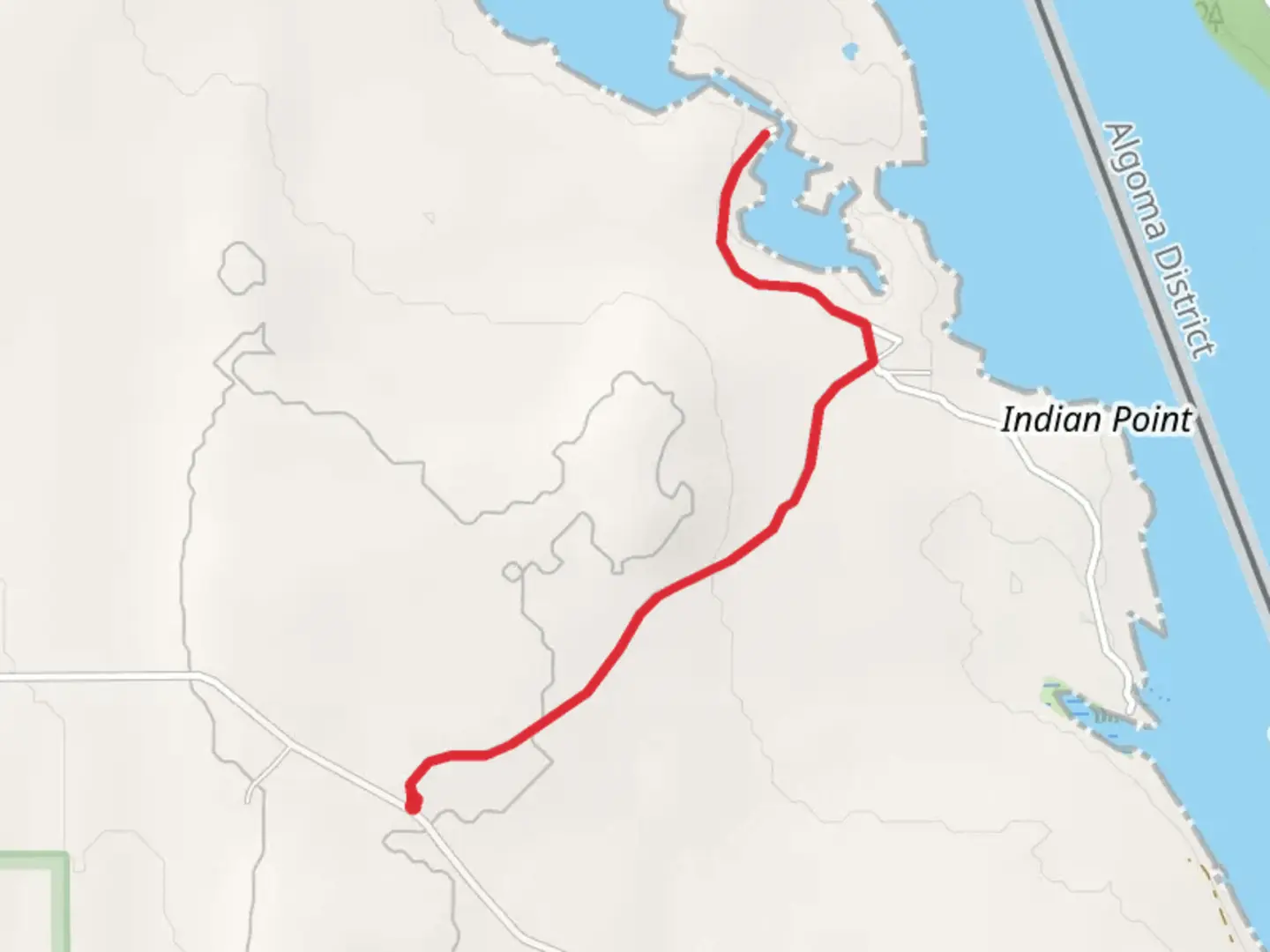 An image depicting the trail East Preserve Trail and its surrounding area.