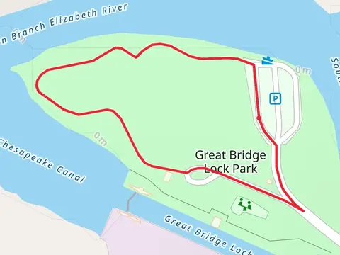 Great Bridge Lock Park Loop