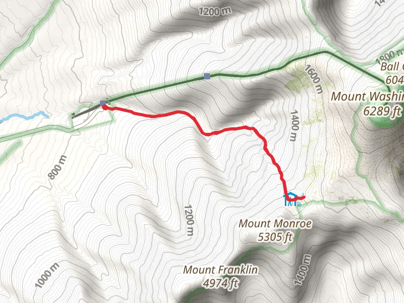Upper and Lower Lake of the Clouds via Ammonoosuc Ravine Trail