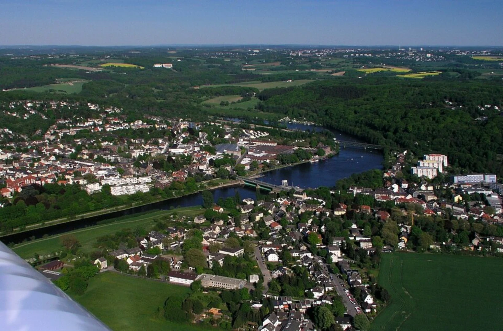 An image depicting the trail Kettwiger Stadtwald Loop and its surrounding area.