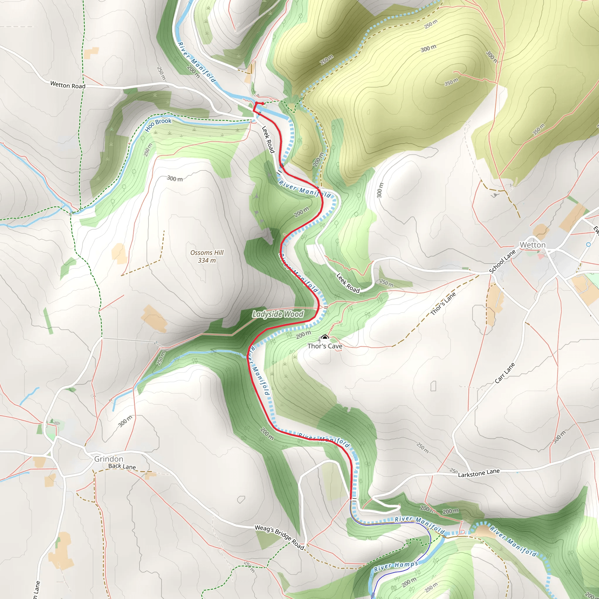 Manifold Way mobile static map