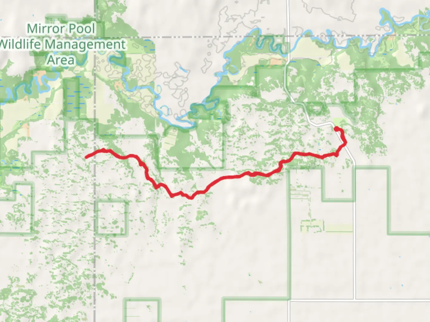 An image depicting the trail North Country National Scenic Trail and its surrounding area.