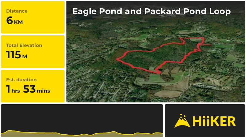 Eagle Pond and Packard Pond Loop | Middlesex County | Massachusetts