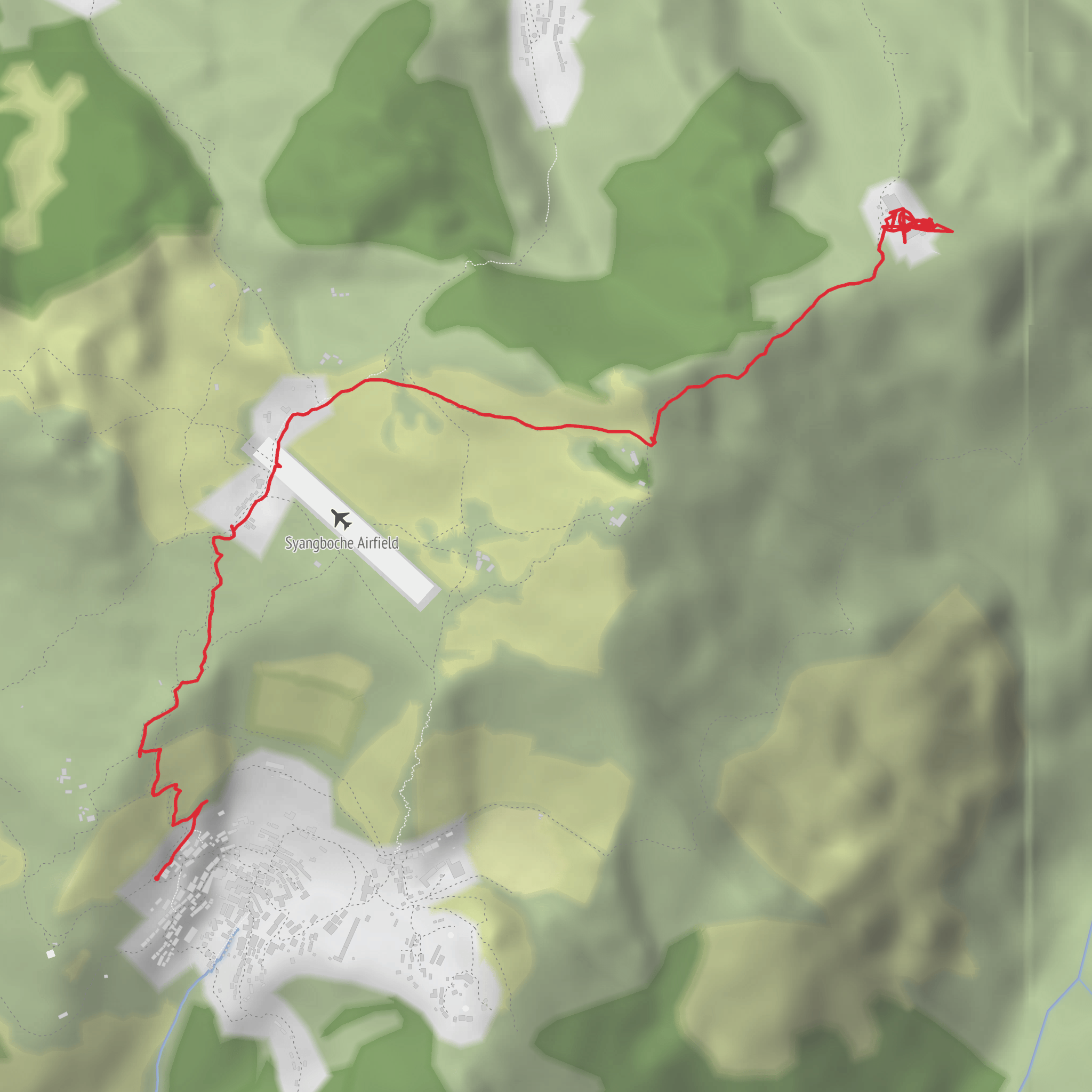 Everest Base Camp Day 3 mobile static map