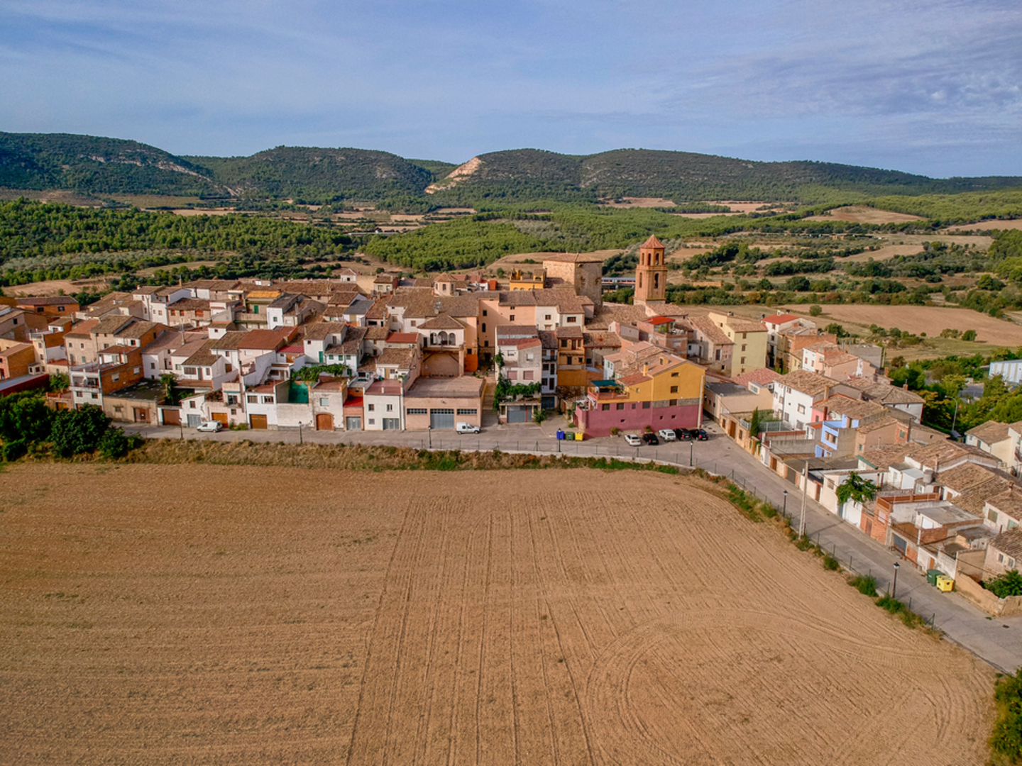 An image depicting the trail GR 23 - La Litera Trail and its surrounding area.