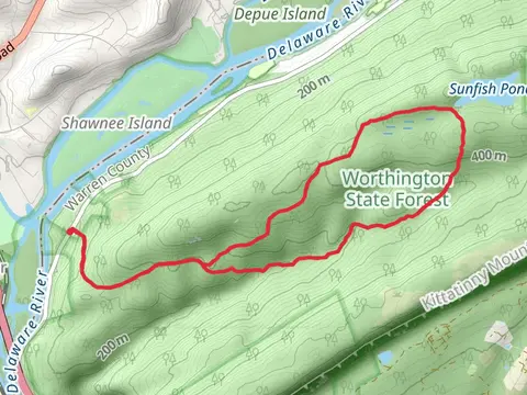 Sunfish Pond and Dunfield Creek Loop