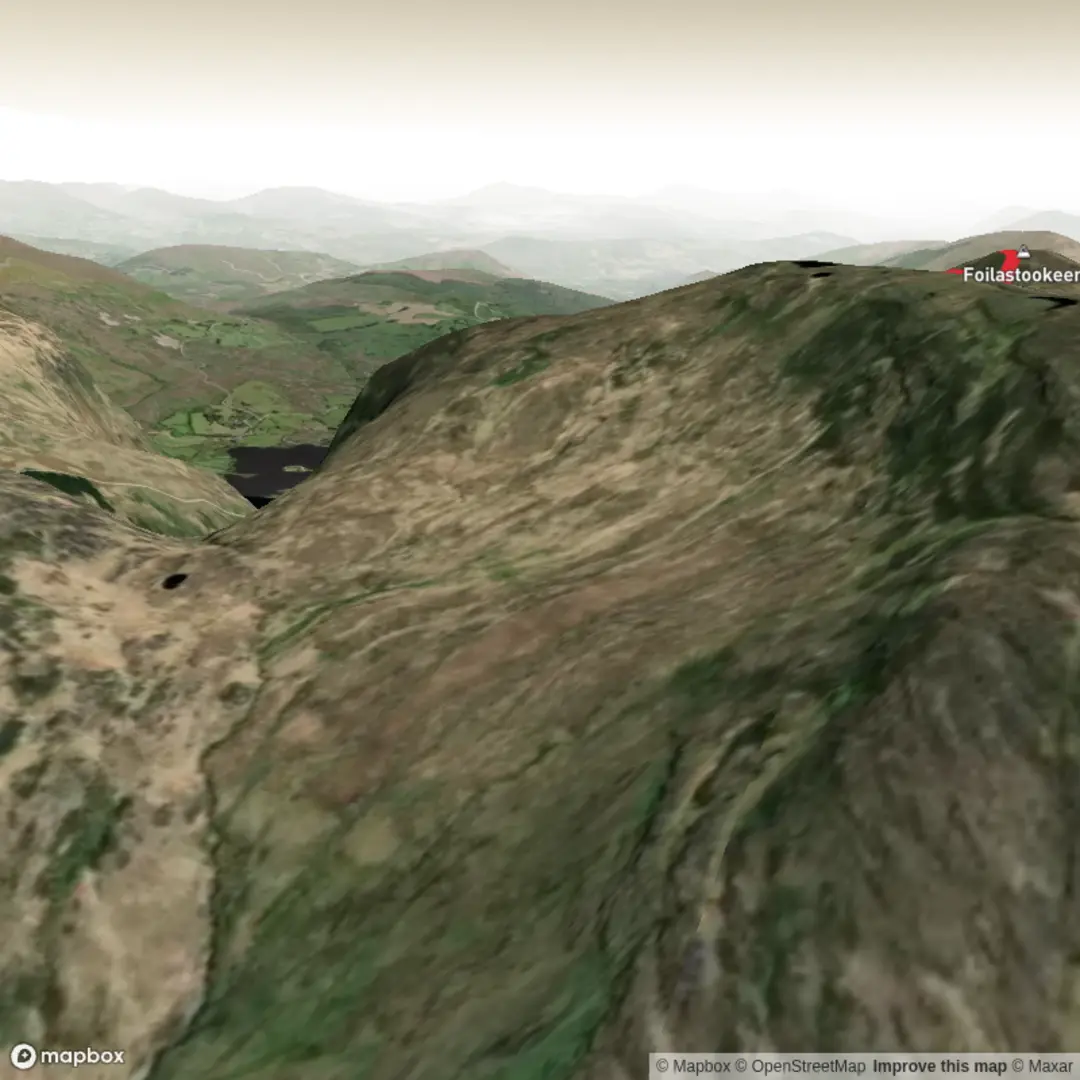 An image depicting the trail Saint Finbarr's Church - Aug 1 and its surrounding area.