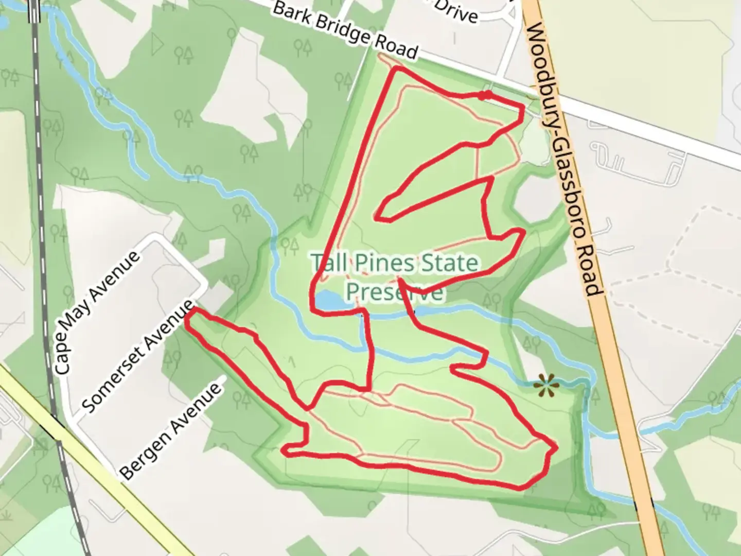 An image depicting the trail Green Perimeter Loop Trail and its surrounding area.