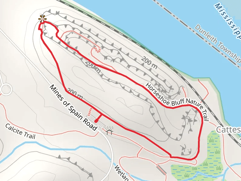 Horseshoe Bluff Nature Loop Trail