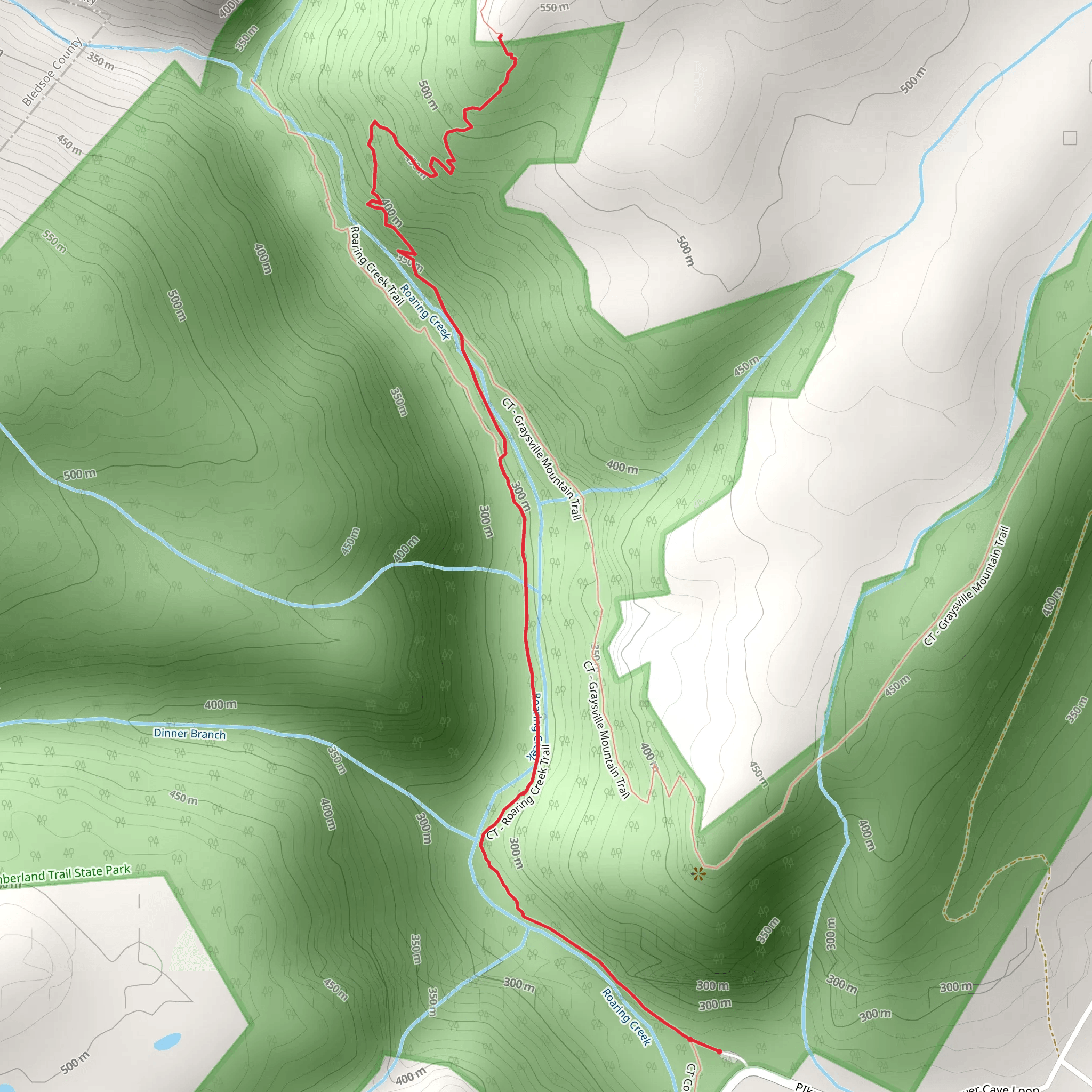 Hell's Kitchen Trail mobile static map
