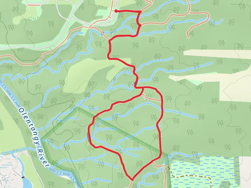 Highbanks Metro Park - Overlook Trail