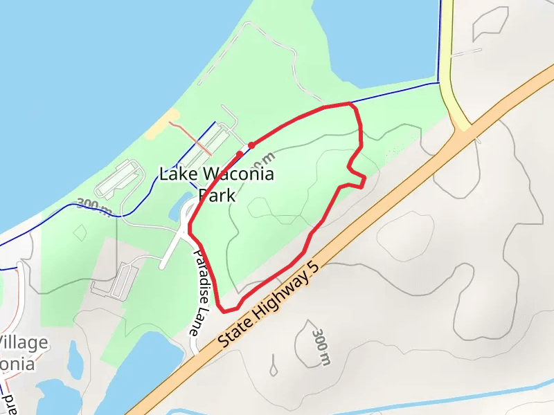 Lake Waconia Park Loop