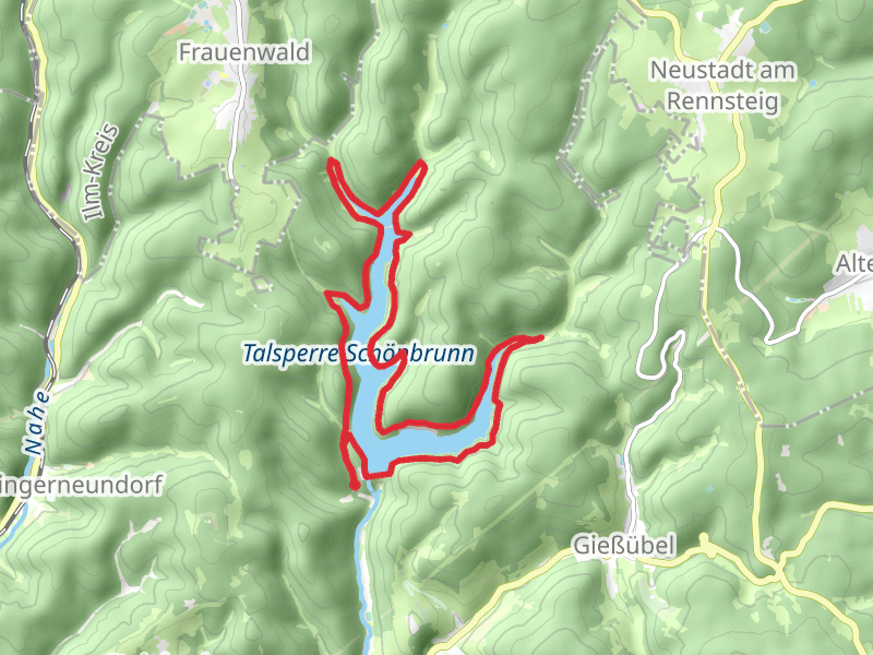 Talsperre Schonbrunn Loop