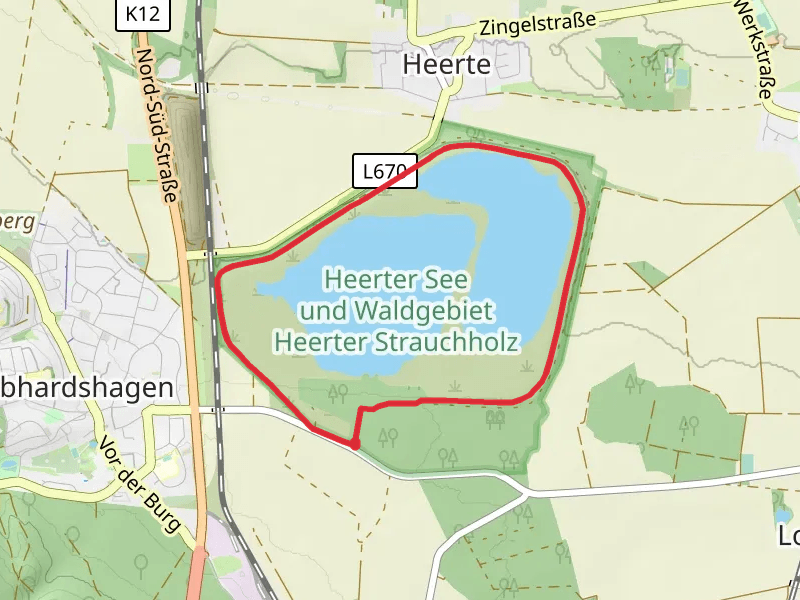 Heerter See Loop - Gebhardshagen