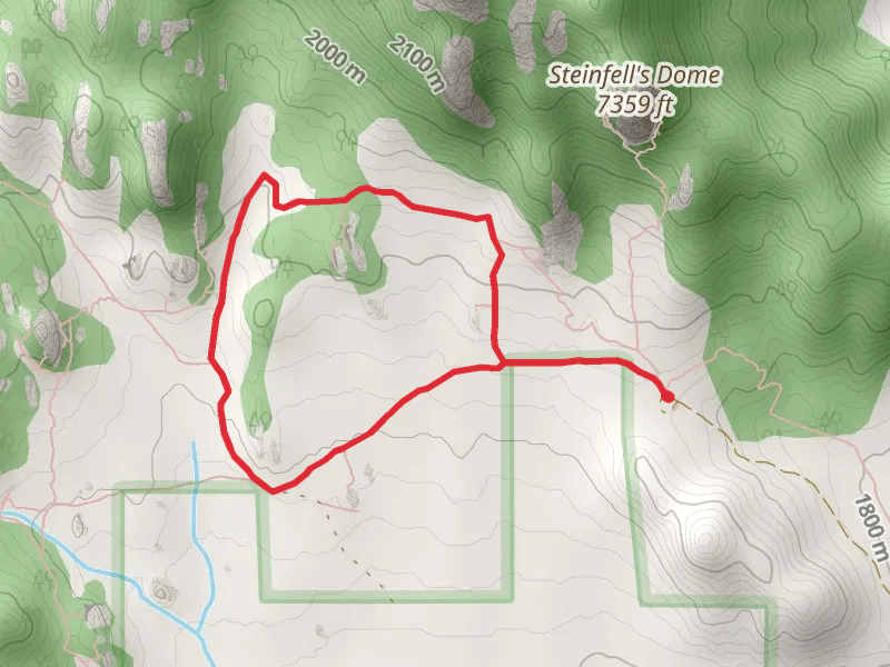Geo Watt and Stripe Rock Loop Trail