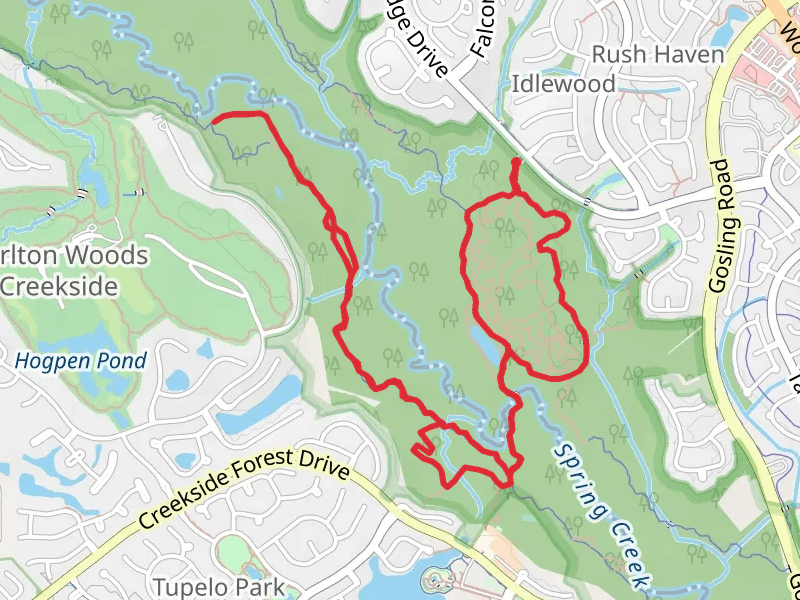 Fitness, Spring Creek Nature and Road Runner Loop Trail