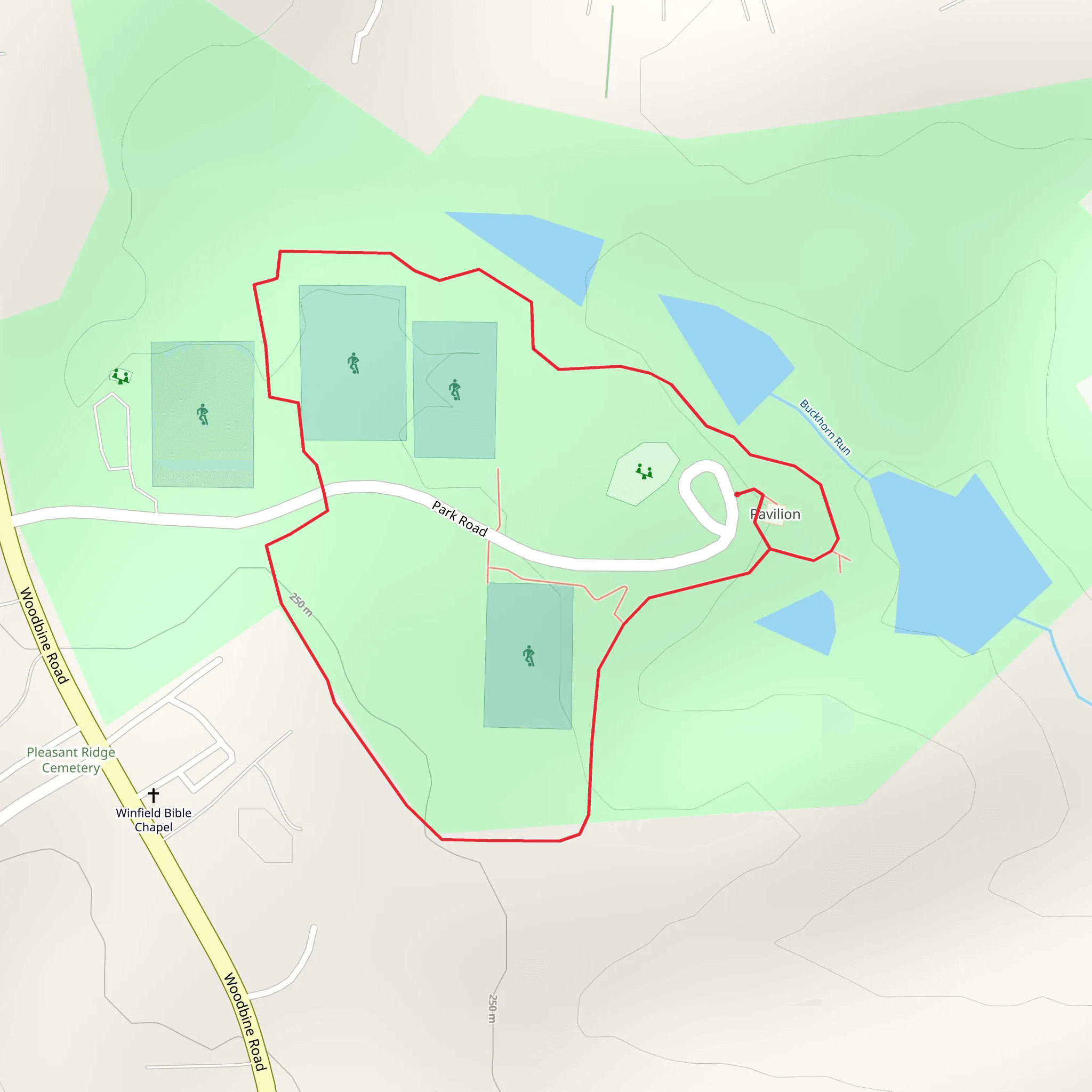 Park Road Loop mobile static map