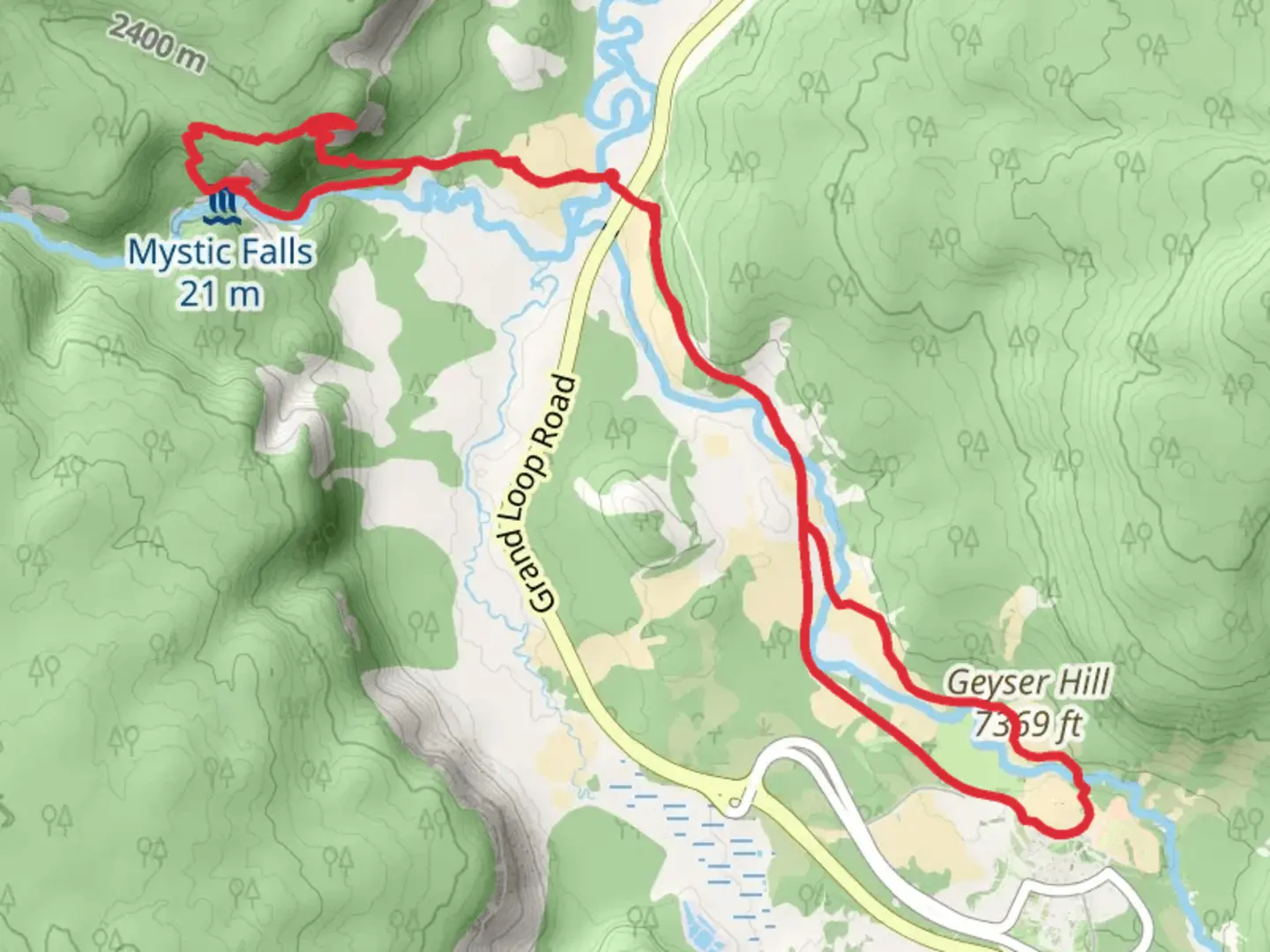 Mystic Falls Trail, CDT Loop | Teton County | Wyoming