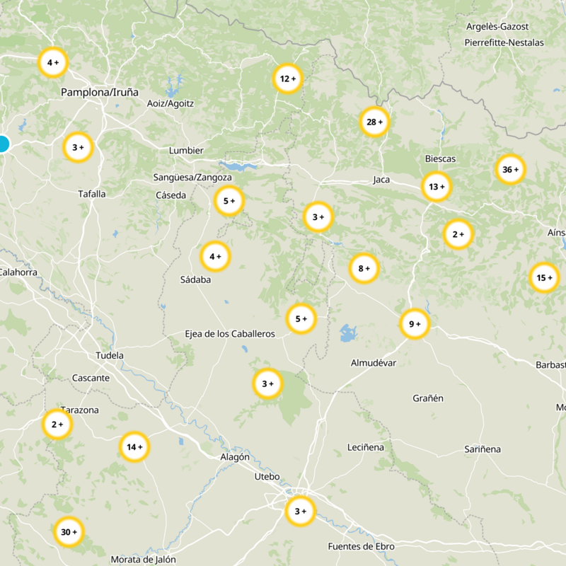 El Frago Static Map