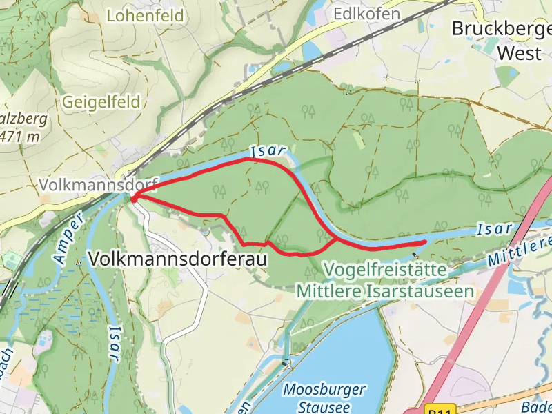 Volkmannsdorferau Loop