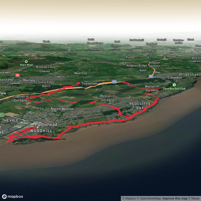 Ross' Portishead Coastal Path, Walton Common and Cadbury Camp Hike