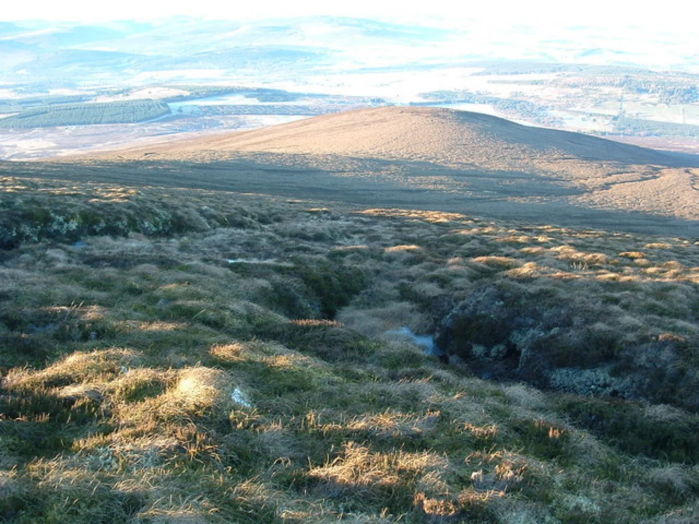 An image depicting the trail The Tors of Ben Rinnes Loop and its surrounding area.