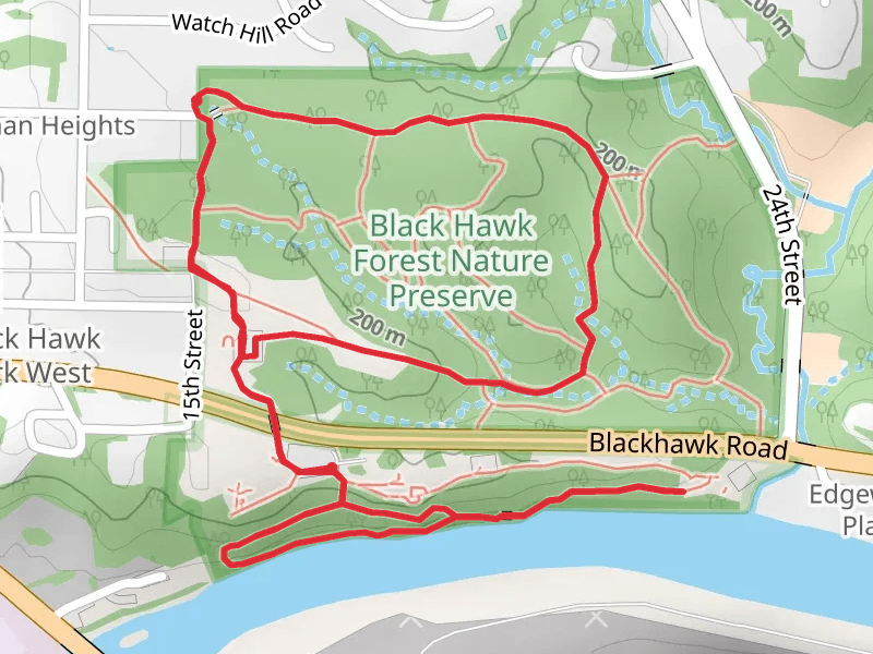 Black Hawk State Historical Site Loop