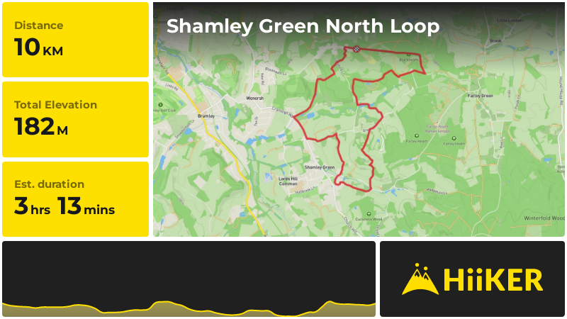Shamley Green North Loop | Surrey | England