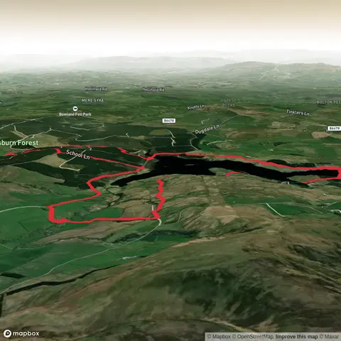 Stocks Reservoir and Forest of Bowland Loop