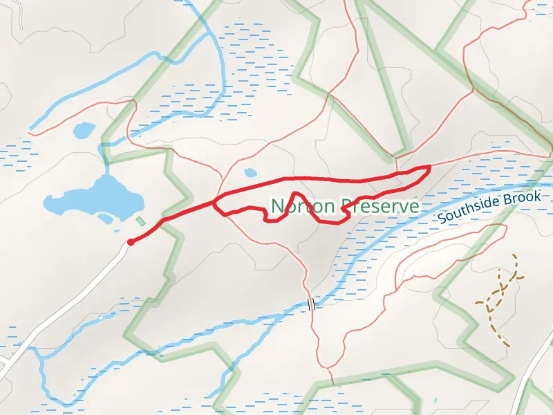 Old Norton Road Trail and Pattern Ridge Trail Loop